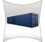 40¡¯ x 8¡¯ x 9¡¯ 6¡± High Cube Container